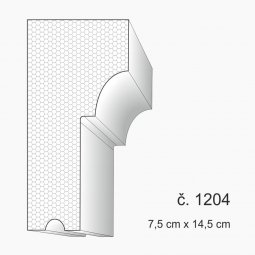 Parapetní římsa č. 1204