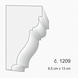 Parapetní římsa č. 1209