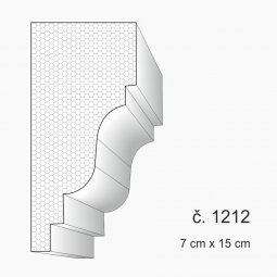 Parapetní římsa č. 1212
