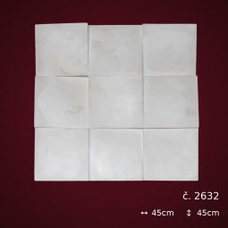 Sádrová plastika - 3D kazeta č. 2632