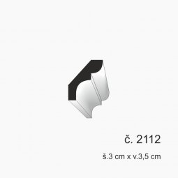 Sádrový profil č. 2112